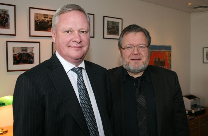 Vladimír Títov, varautanríkisráðherra Rússlands, og Össur Skarphéðinsson, utanríkisráðherra.