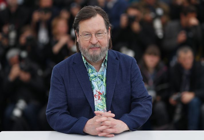 Lars von Trier á kvikmyndahátíðinni í Cannes árið 2018.