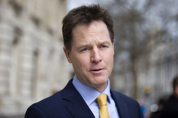 Nick Clegg, fyrrverandi varaforsætisráðherra Bretlands,