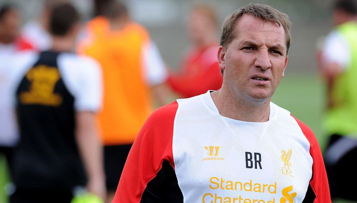 Brendan Rodgers, stjóri Liverpool.