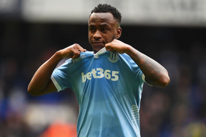 Saido Berahino yfirgaf WBA og gekk í raðir Stoke.