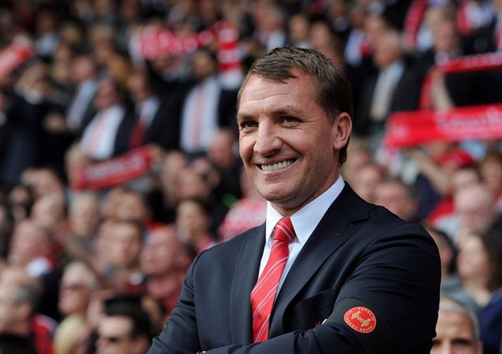 Brendan Rodgers, þjálfari Liverpool.