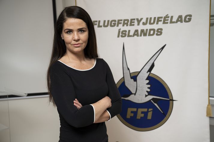 Berglind Hafsteinsdóttir, formaður Flugfreyjufélags Íslands.