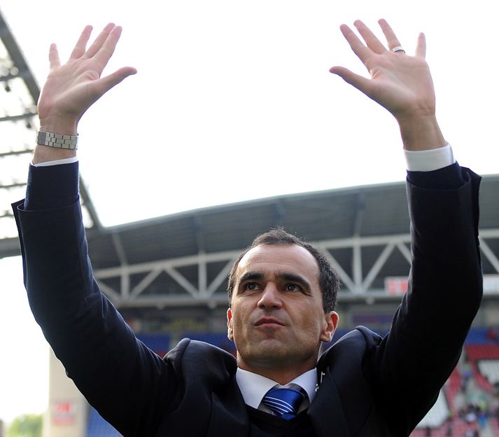 Martinez kveður Wigan.