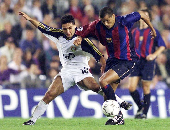 Rivaldo í leik gegn Bayer Leverkusen árið 2001.