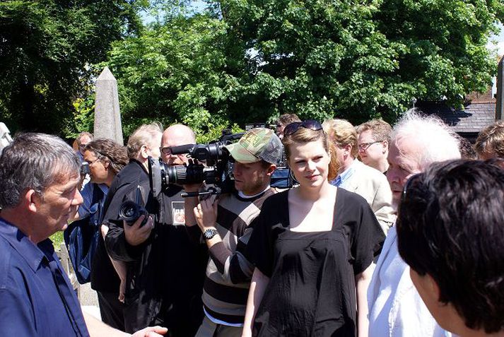 Mynd Egils Eðvarðssonar um rómaða pílagrímsför Hljóma og aðdáenda þeirra er nú á lokastigi.fréttablaðið/jakob