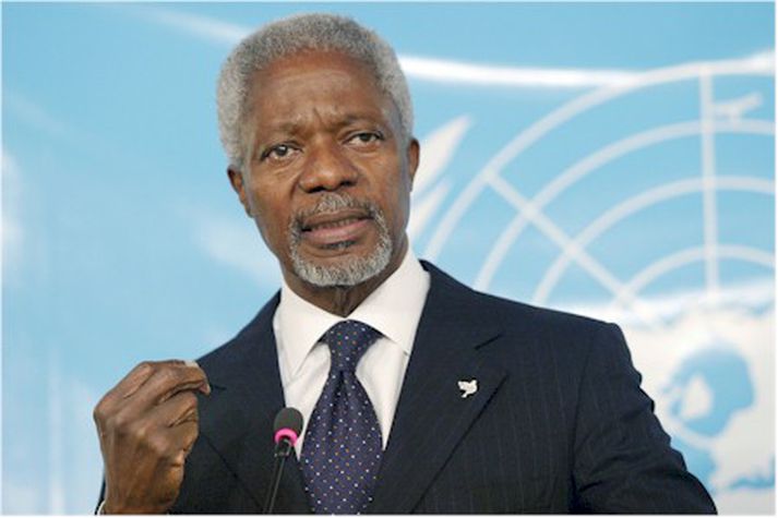 Kofi Annan.