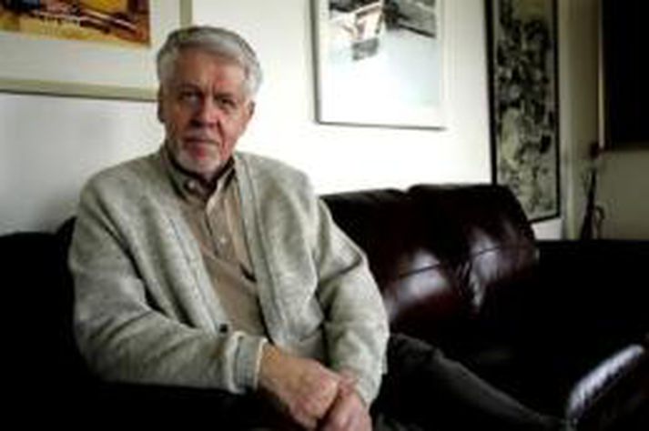 Njörður P. Njarðvík, rithöfundur.