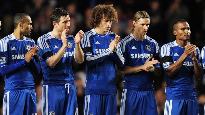 Leikmenn Chelsea.