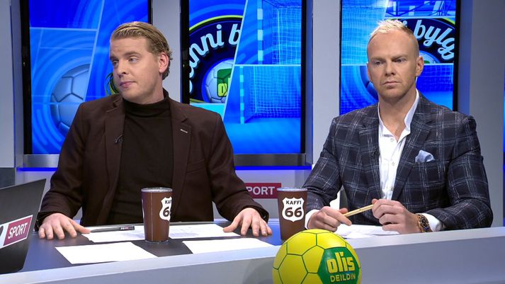 Jóhann Gunnar Einarsson og Logi Geirsson.