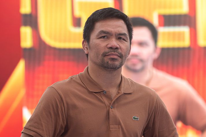 Manny Pacquiao er með mörg járn í eldinum. Hann freistar þess að komast aftur inn á filippseyska þingið og ætlar að snúa aftur í boxhringinn í sumar.