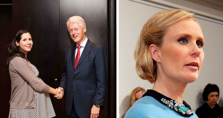 Yavuz var kasólétt þegar hún hitti Bill Clinton, að sögn Þóru Arnórsdóttur.