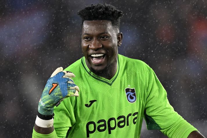 Andre Onana er að spila með Trabzonspor en kemur aftur til Manchester United í sumar og þá á hærri launum.