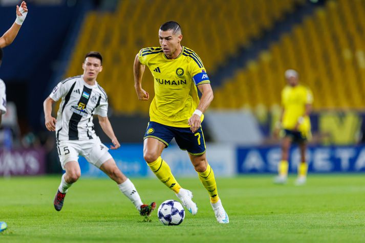 Cristiano Ronaldo í leik gærkvöldsins
