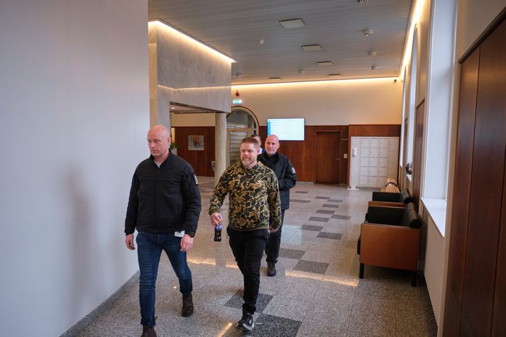 Kristján Markús í Héraðsdómi Reykjavíkur.