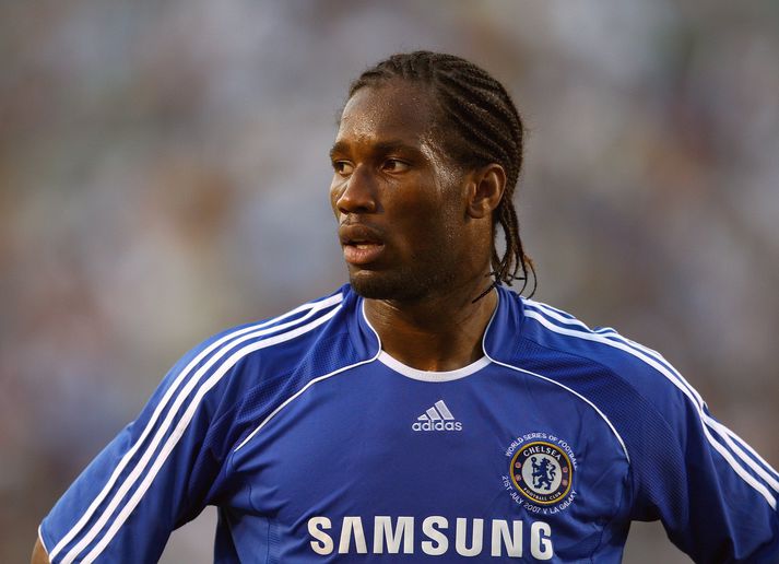Didier Drogba er ánægður með lífið þessa dagana.