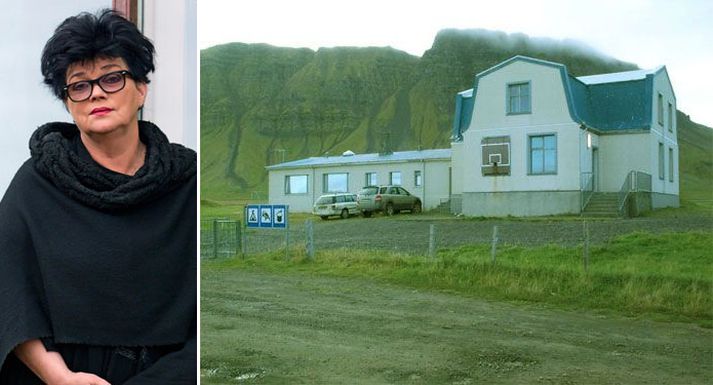 Hún segir sveitina yndislegan stað til að vera á og ómissandi lífsreynsla sé að fara í Krossneslaug.