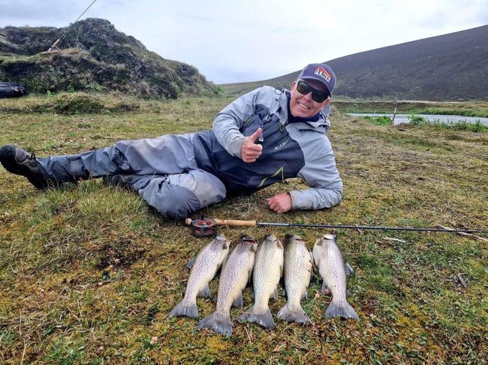 Það er búin að vera mjög góð veiði í Veiðivötnum í sumar