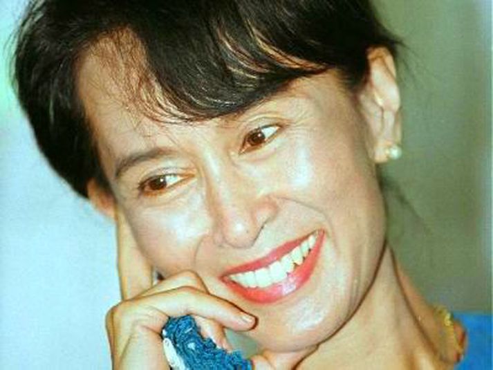Aung San Suu Kyi.