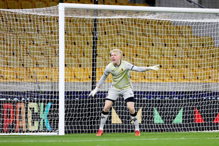 Pálmi Rafn Arinbjörnsson er á mála hjá Wolves á Englandi.