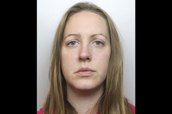 Hin 33 ára Lucy Letby starfaði sem hjúkrunarfræðingur á sjúkrahúsi í Chester og nýtti meðal annars insúlín til að bana ungabörnunum.