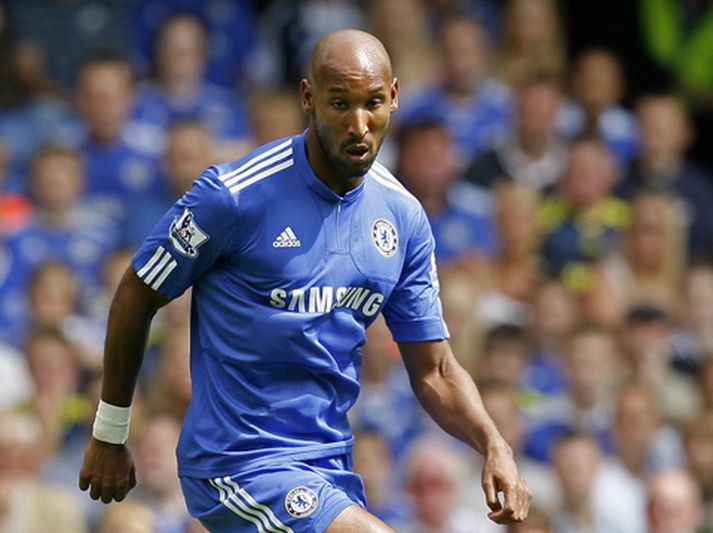 Nicolas Anelka í leik með Chelsea.