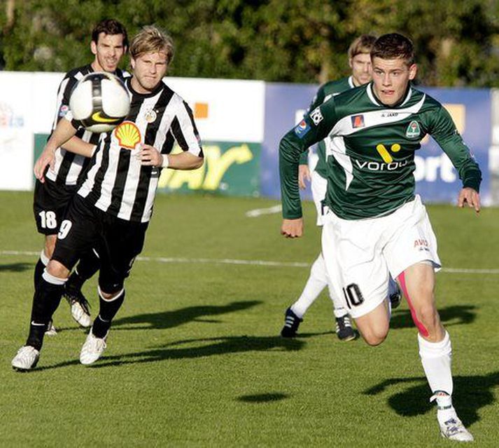 Alfreð Finnbogason verður í banni í lokaleiknum.