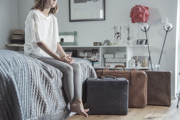 Úr nýju myndbandi Út með'a sem fjallar um sjálfsskaða kvenna.