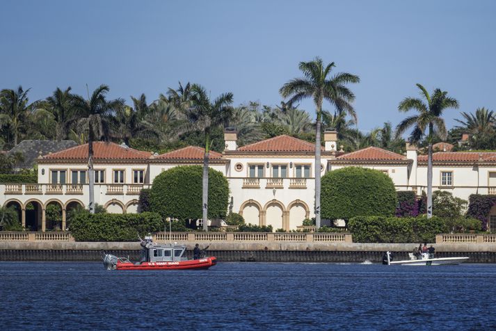 Mar-a-lago-setrið er í eigu Bandaríkjaforseta og hefur hann verið tíður gestur þar í forsetatíð sinni.