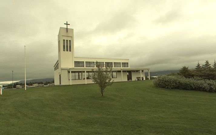 Hafnarkirkja við Kirkjubraut.