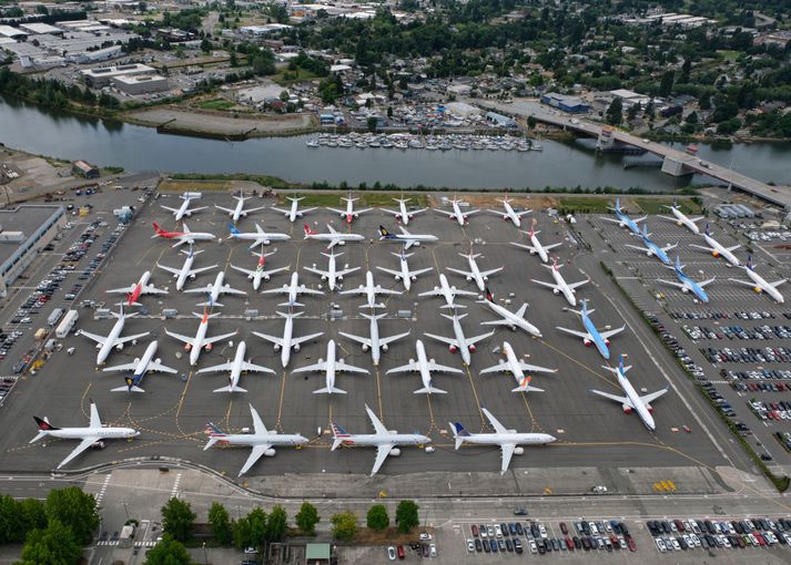 Boeing Max 737 vélar hafa verið kyrrsetar í um 20 mánuði.