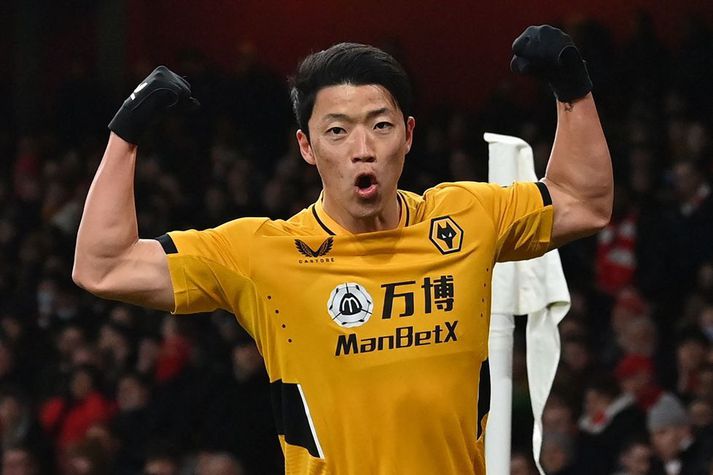 Hwang Hee-Chan lét reka mann af velli og lagði svo upp sigurmarkið fyrir Wolves