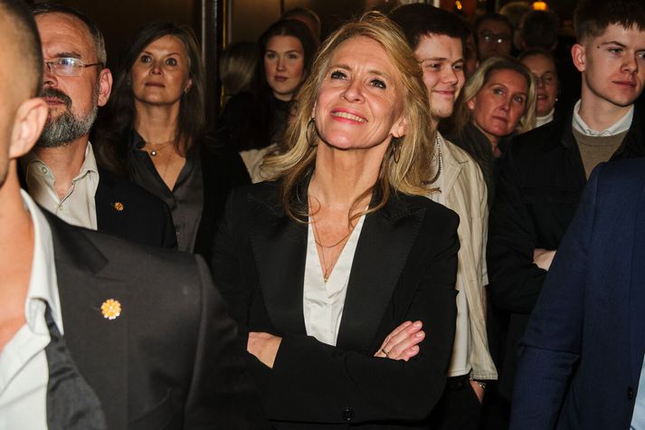 Þorgerður Katrín Gunnarsdóttir utanríkisráðherra er stödd í Haag á leiðtogafundi NATO.