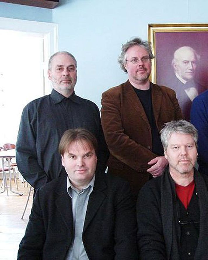 Hljómsveitin Spaðar spilar á Nasa á föstudag.