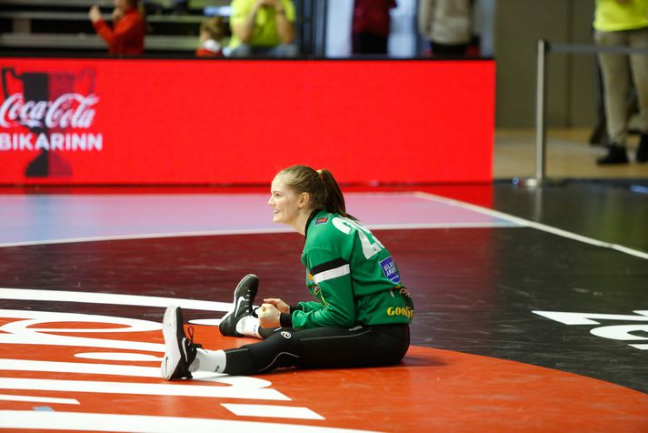 Guðrún Ósk Maríasdóttir hefur ekkert getað spilað handbolta í vetur.