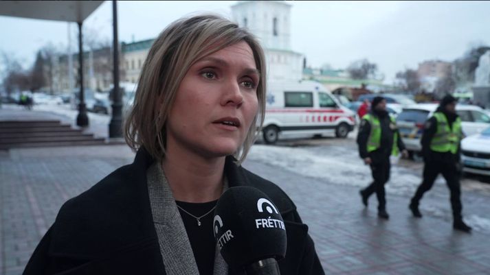 Kristrún Frostadóttir forsætisráðherra. 