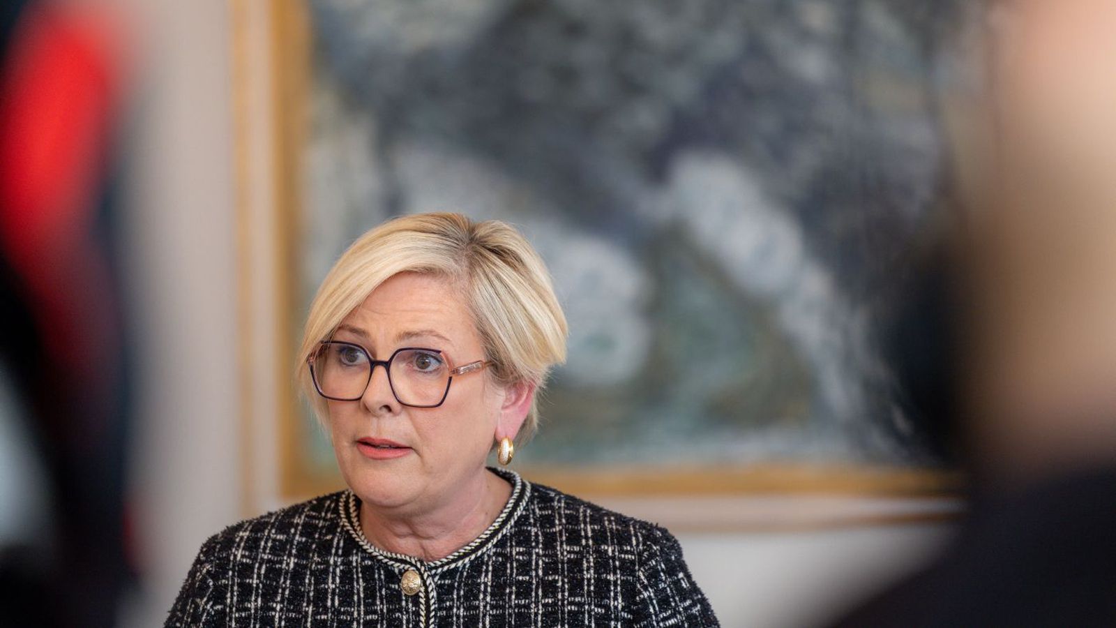 Halla gerir undan­tekningu vegna andlátsins