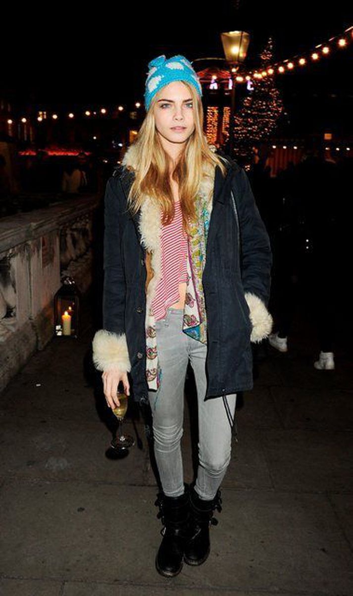 Ofurfyrirsætan Cara Delevingne hefur slegið í gegn í tískuheiminum að undanförnu.
