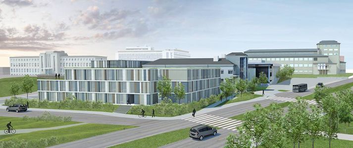 Ydda arkitektar hlaut fyrstu verðlaun í samkeppni um hönnun nýrra stúdentagarða við Gamla Garð við Hringbraut.
