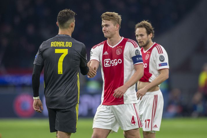 De Ligt og Ronaldo verða samherjar á næstu leiktíð.