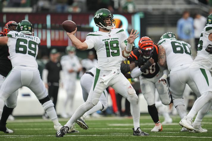 New York Jets verða í eldlínunni í dag.