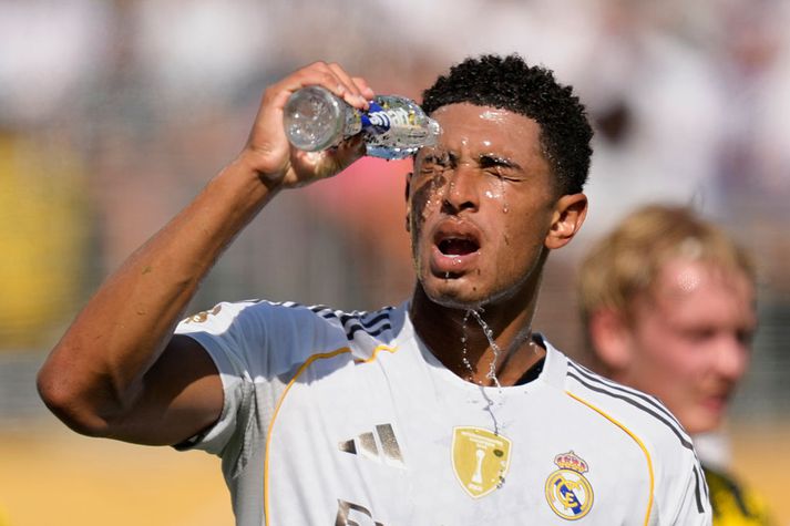 Jude Bellingham þurfti að spila í miklum hita á HM félagsliða í sumar. Búast má við svipuðum aðstæðum á HM landsliða næsta sumar.