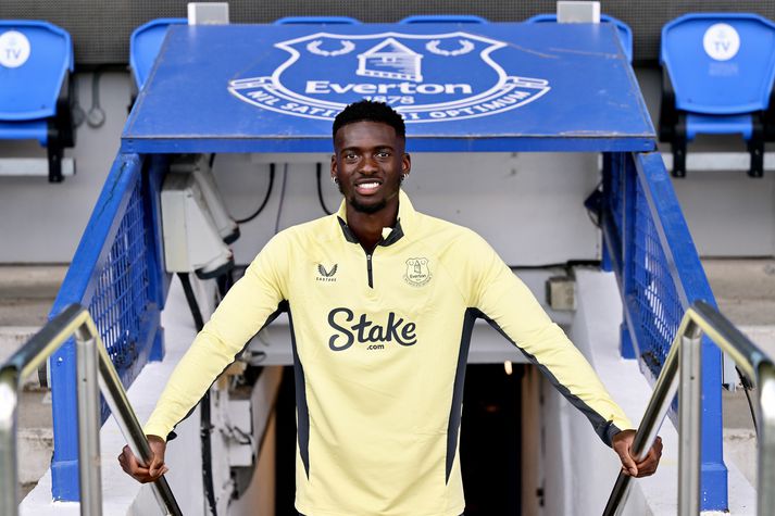 Nýjasti leikmaður Everton, ykkur er fyrirgefið ef þið hafið aldrei séð kauða.