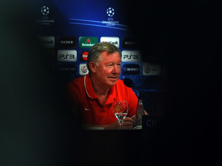 Sir Alex Ferguson, stjóri Manchester United