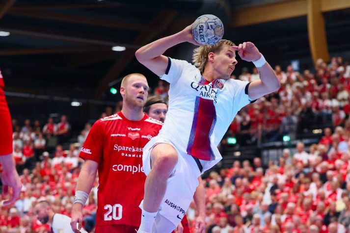 Bjarki Már í leik með PSG