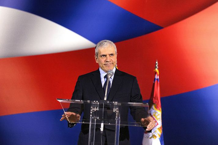 Boris Tadic segist aldrei munu viðurkenna sjálfstæði Kosovo.