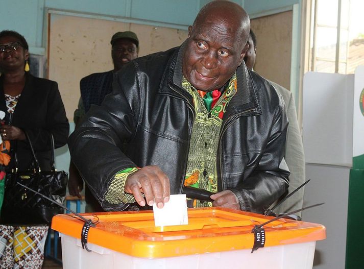 Kenneth Kaunda var forseti Sambíu frá 1964 til 1991.