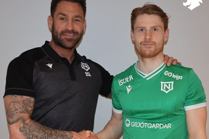 Davíð Smári Lamude var ánægður með að fá Alexander Helga Sigurðarson í sitt lið.