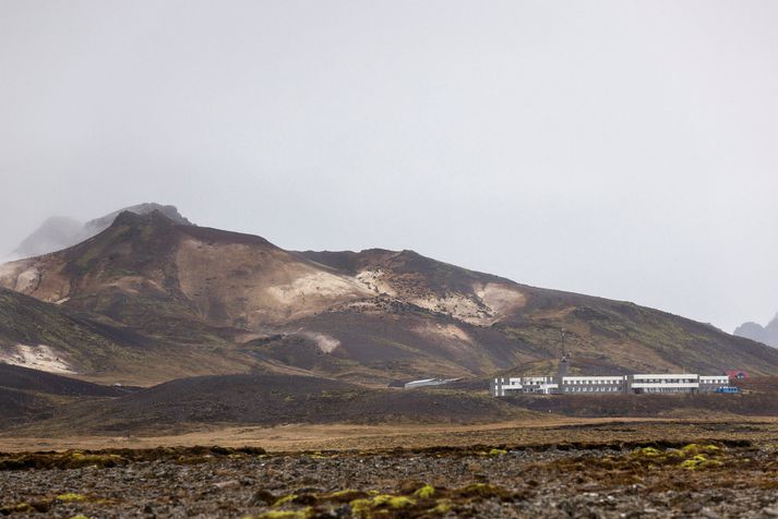 Upptök skjálftans á þriðjudag, sem mældist 5,6, voru á Núphlíðarhálsi, skammt frá Krýsuvík.