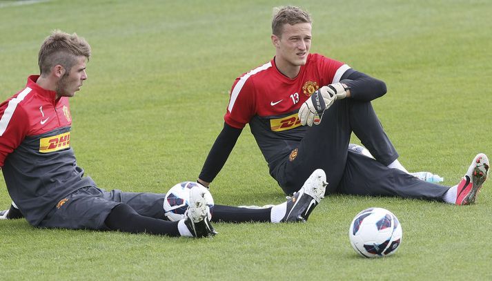 Anders Lindegaard og David De Gea.